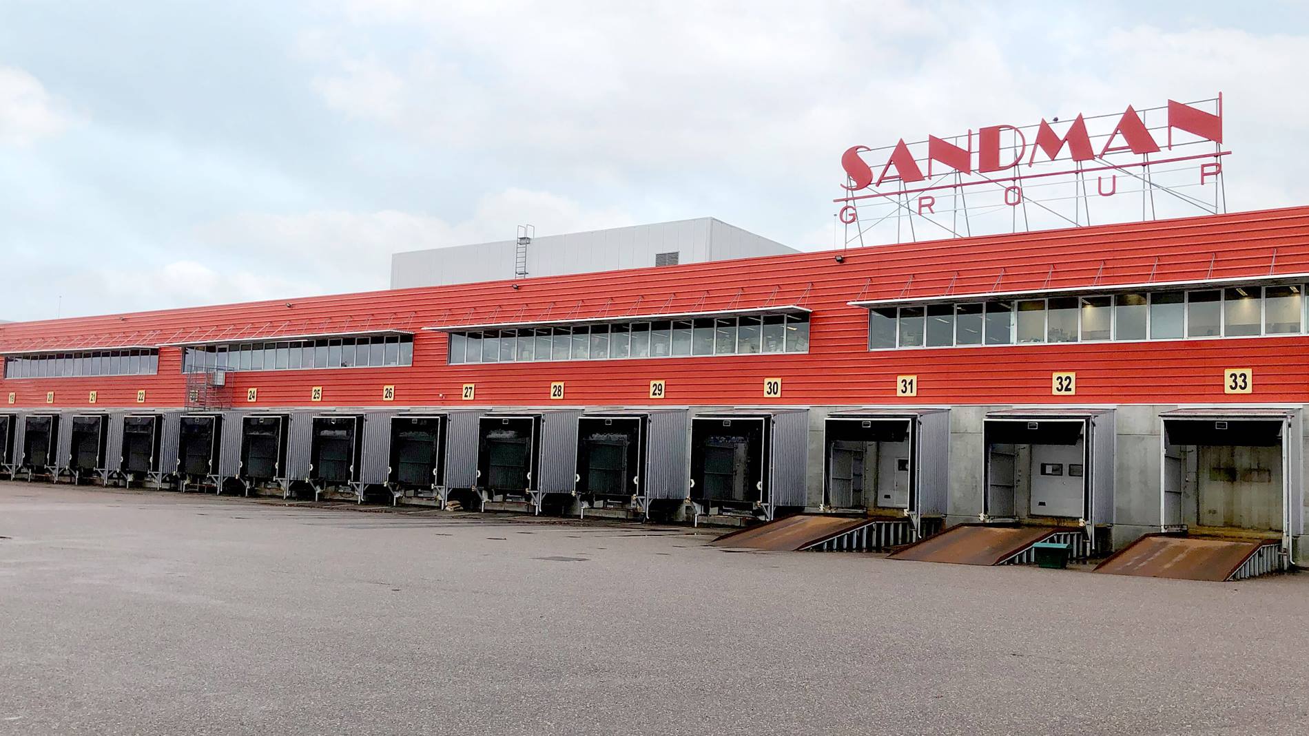 Swisslog Reference Sandman AutoStore building