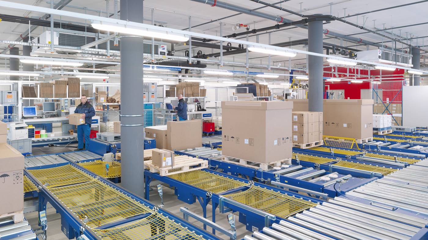 Pharmaceuticals picking area at Roche Kaiseraugst, Switzerland