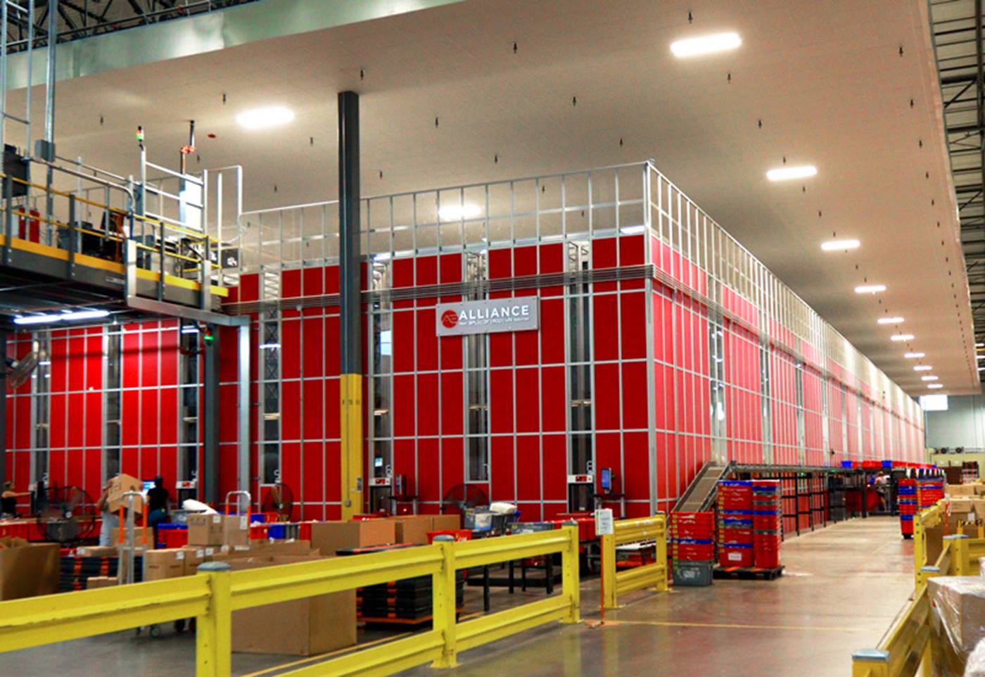 Swisslog AutoStore solution at Alliance Entertainment distribution center